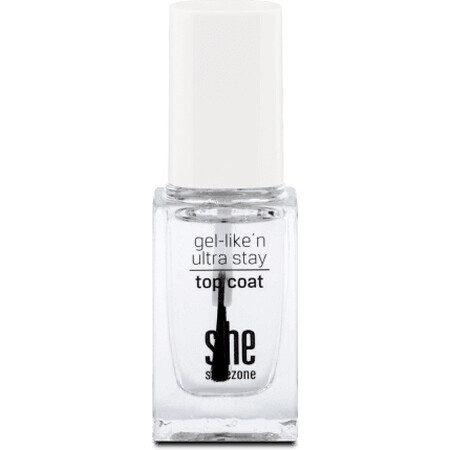 S-he color&style like'n ultra stay top coat gel 303/01, 10 ml