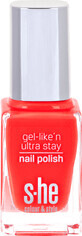 S-he colour&amp;amp;style Gel-like&#39;n ultra stay nagellak 322/408, 10 ml