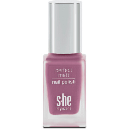 S-he colour&amp;style esmalte de uñas perfecto mate 324/020, 10 ml