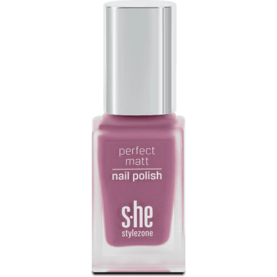 S-he colour&amp;style esmalte de uñas perfecto mate 324/020, 10 ml