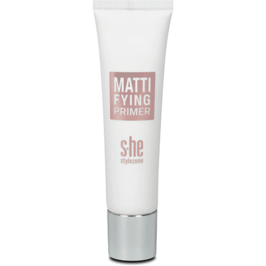 S-he colour&amp;style matterende primer, 30 g