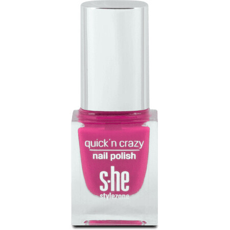 S-he colour&style Quick'n crazy lac de unghii 323/640, 6 ml