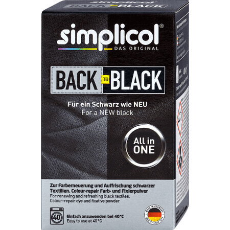 simplicol Peinture revitalisante noire, 400 g