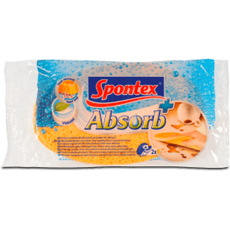 Spontex Éponges absorbantes, 2 pièces