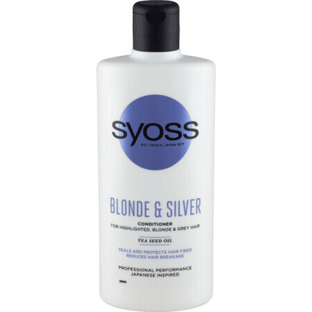 Syoss Balsam pentru păr blond, argintiu sau cu șuvițe, 440 ml