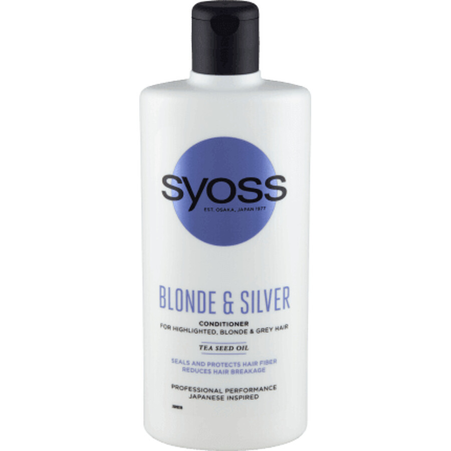 Syoss Conditioner für blondes, silbernes oder gesträhntes Haar, 440 ml