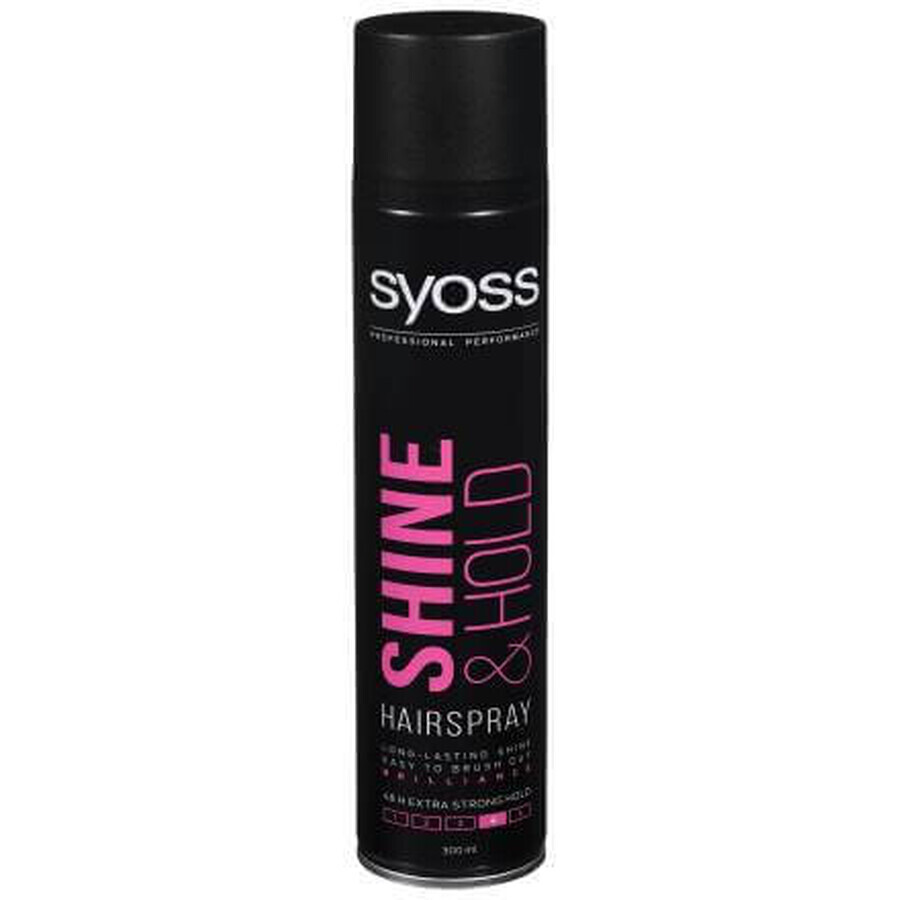 Syoss Shine & Hold Hair Spray, 300 ml