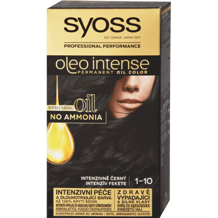 Syoss Oleo Intense Teinture permanente sans ammoniaque 1-10, 1 pièce