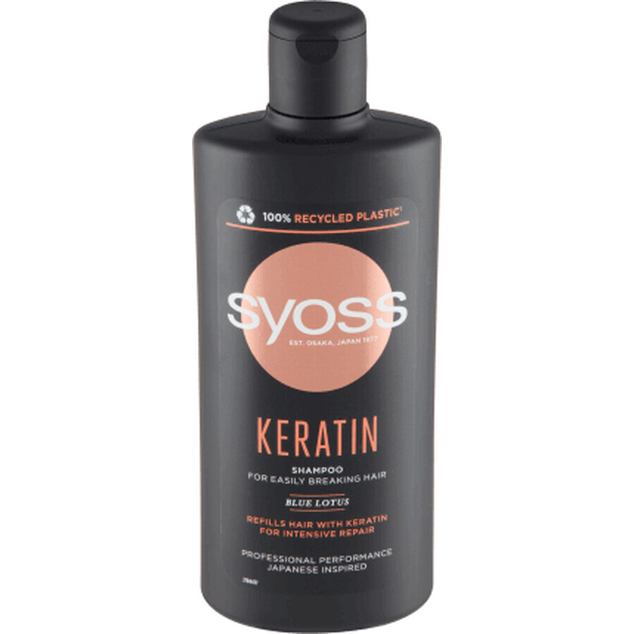 Syoss Shampoo für zu Haarbruch neigendes Haar, 440 ml