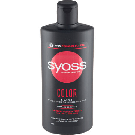 Shampooing Syoss pour cheveux colorés ou méchés, 440 ml