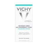 Vichy Purete Thermale Desodorante tratamiento en crema contra la transpiración intensa con eficacia de 7 días, 30 ml