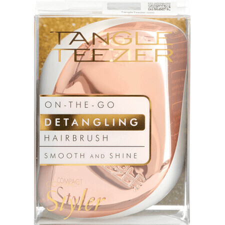 Tangle Teezer Haarborstel COMPACT STYLER ROSE GOLD/IVORIE, 1 st