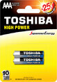 Toshiba R3-AAA alkalinebatterijen, 2 stuks