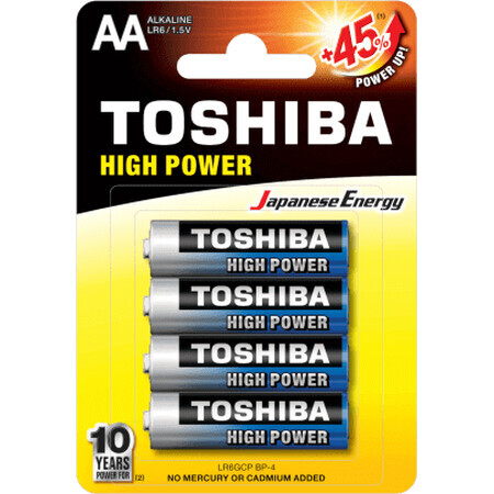 Batterie Toshiba R6-AA, 4 pz