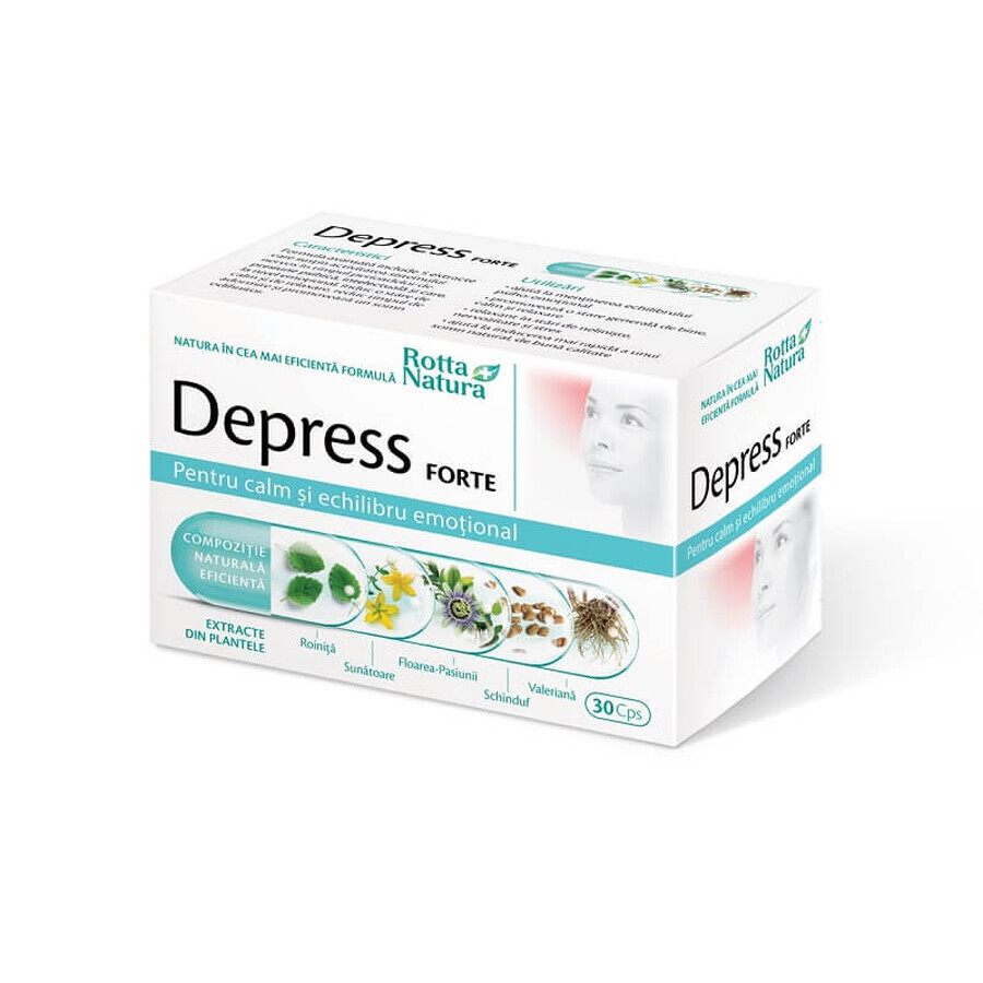 Depress Forte, 30 capsule, Rotta Natura