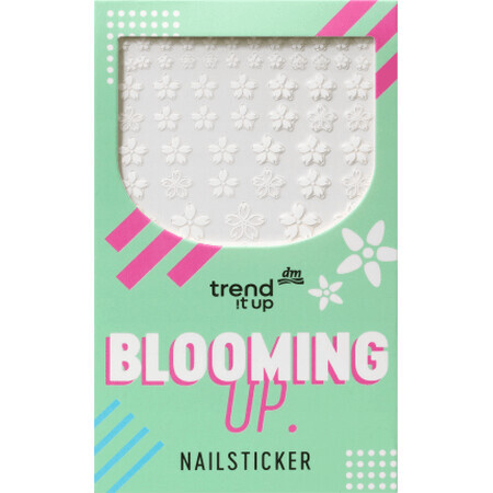 Trend !t up Blooming Up nail stickers, 60 pcs