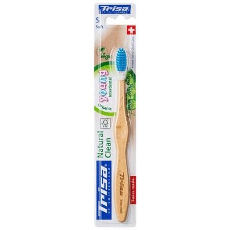 TRISA Perie de dinţi Clean Young, 1 buc