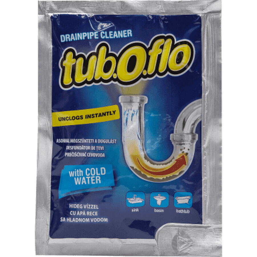 tub.O.flo Granule pentru desfundat țevile cu apă rece, 60 g