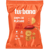 Turbana Bakbananenchips met zoete chilipeper, 85 g