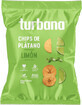 Turbana Groene weegbree chips met citroengras, 95 g