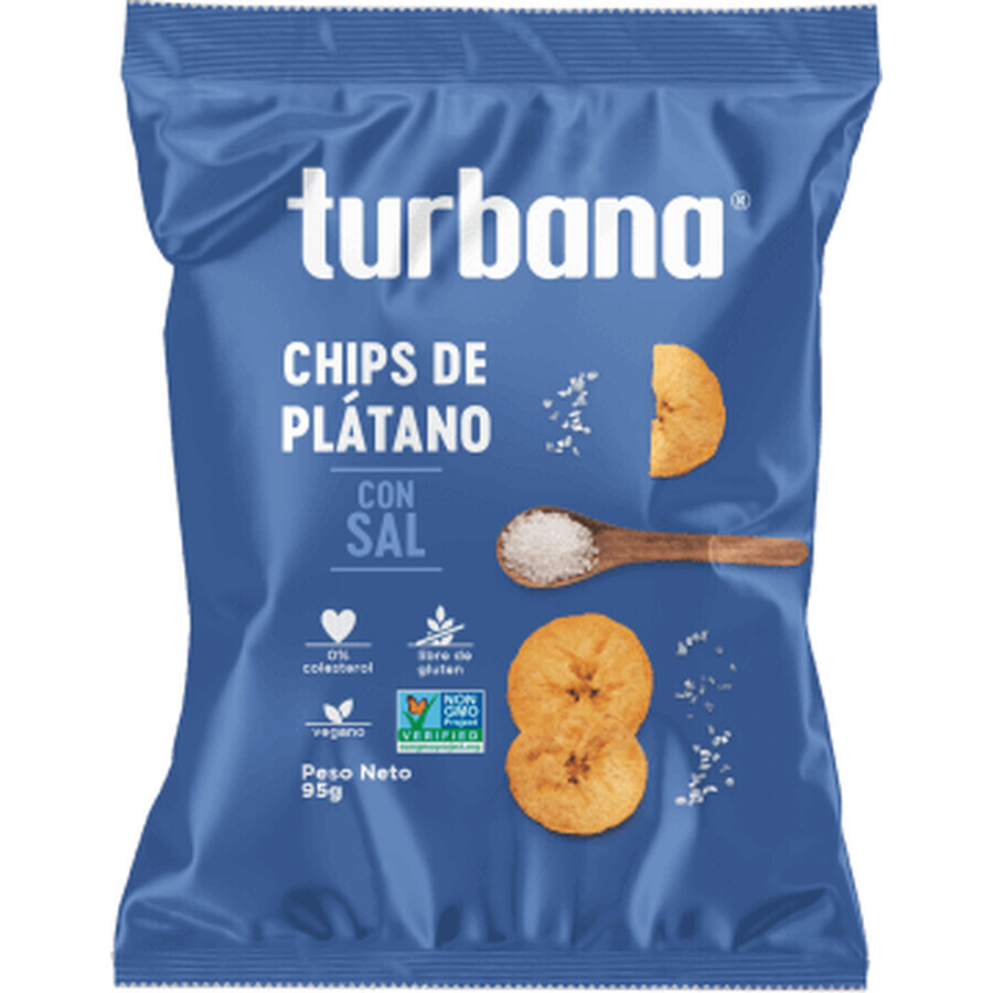 Turbana Croustilles de plantain vert, 95 g