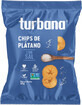 Turbana Groene weegbree chips, 95 g