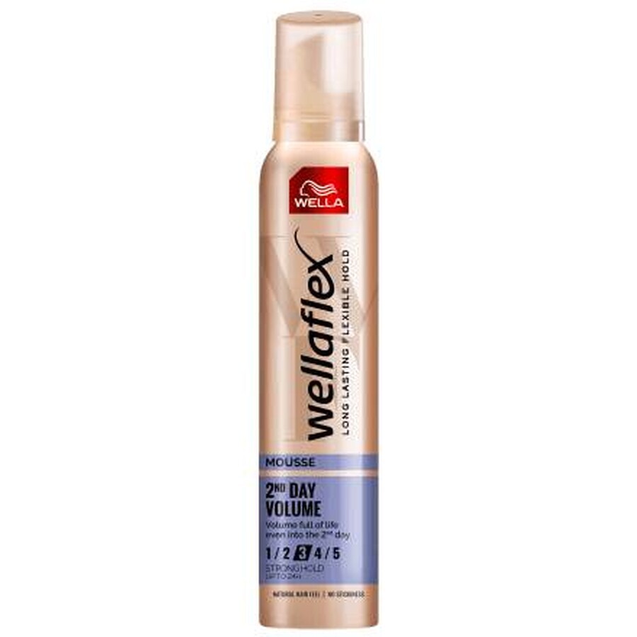 Wellaflex sterk fixerende haarmousse, 200 ml