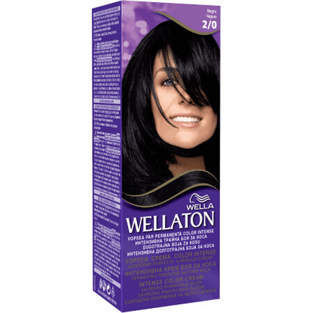 Wellaton Permanente Haarfarbe 2/0 Schwarz, 1 Stk