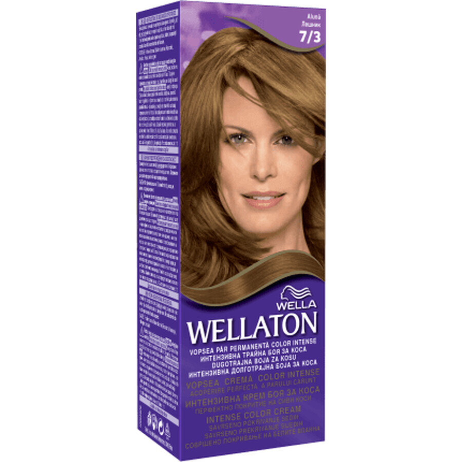 Wellaton Permanent hair dye 7/3 hazel, 1 pc