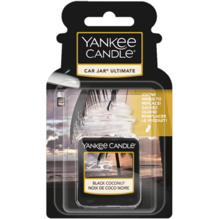 Yankee Candle Ultimate Black Coconut Auto Luchtverfrisser, 1 stuk