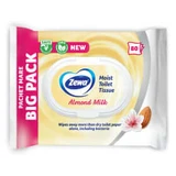 Zewa Moist toilet paper almost milk, 80 pcs