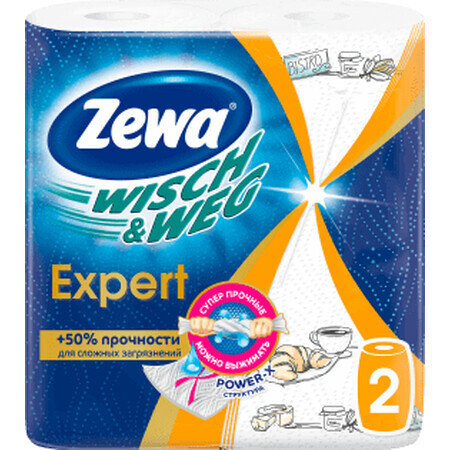 Zewa Keukenrollen wisch &amp; weg, 2 st.