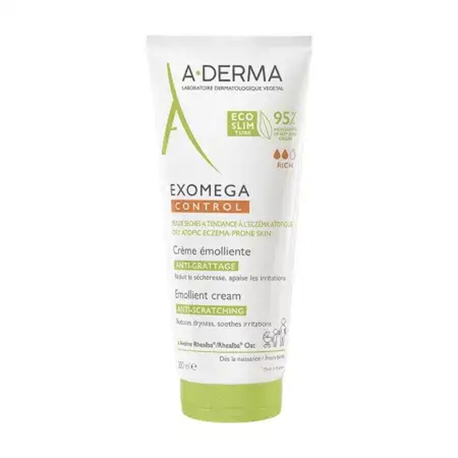 A-Derma Exomega Control Crema emolienta , 200 ml