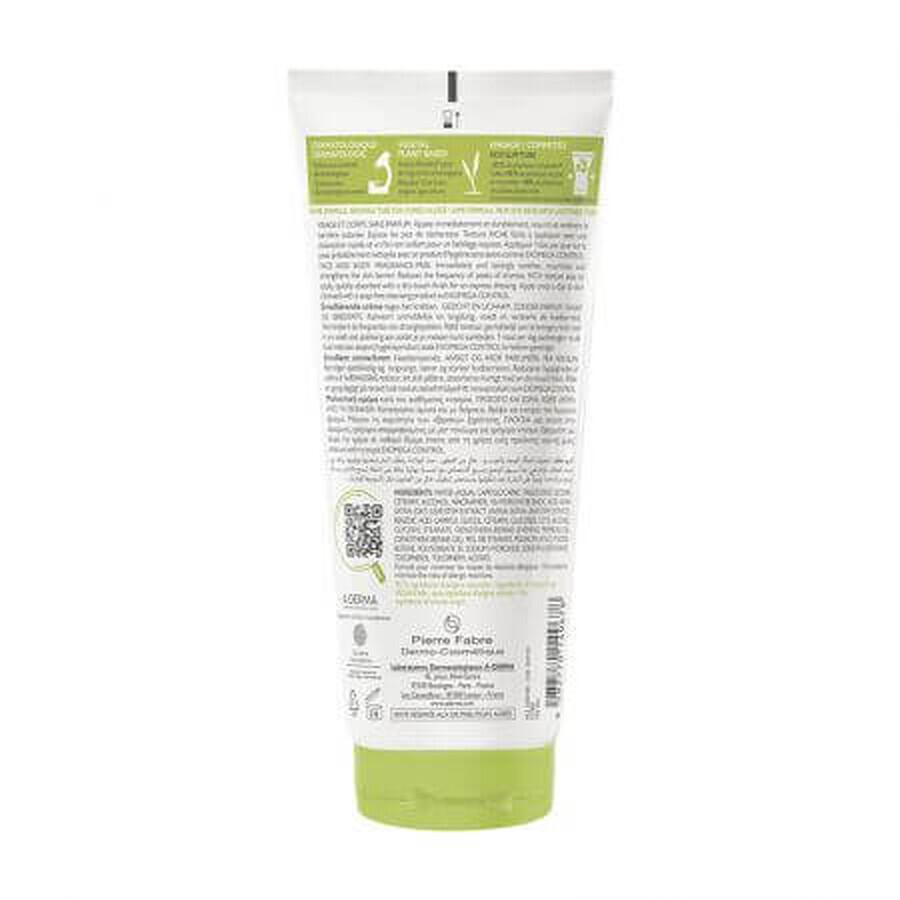 A-Derma Exomega Controle Emolliërende Crème, 200 ml