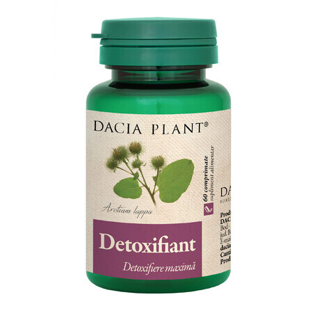 Detoxifiant, 60 compresse, Dacia Plant