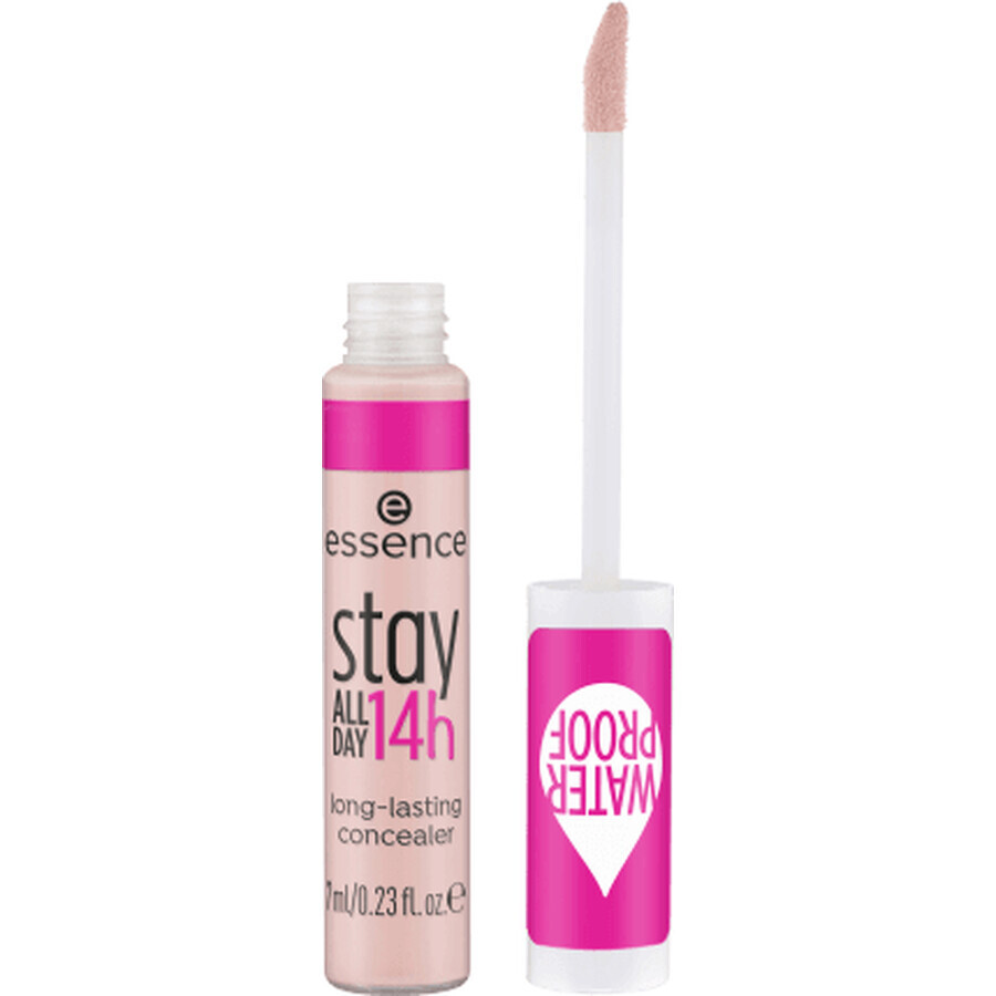 Cosmetici Essence Stay All Day 14h Correttore a lunga tenuta 20 Light Rose, 7 ml