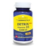 Detrix Forte Vitamin D3 5000 IU, 60 capsules, Herbagetica